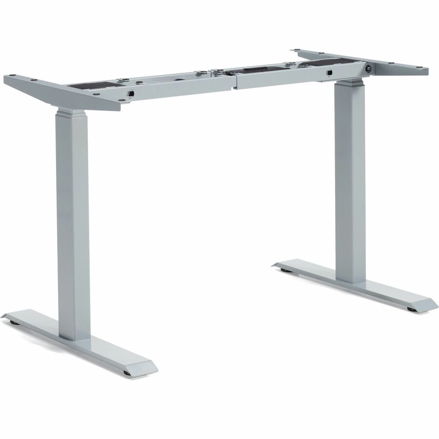 Newland Table à hauteur r&eacute;glable, 3 stades, 60 po x 30 po, acajou absolu/tungst&egrave;ne