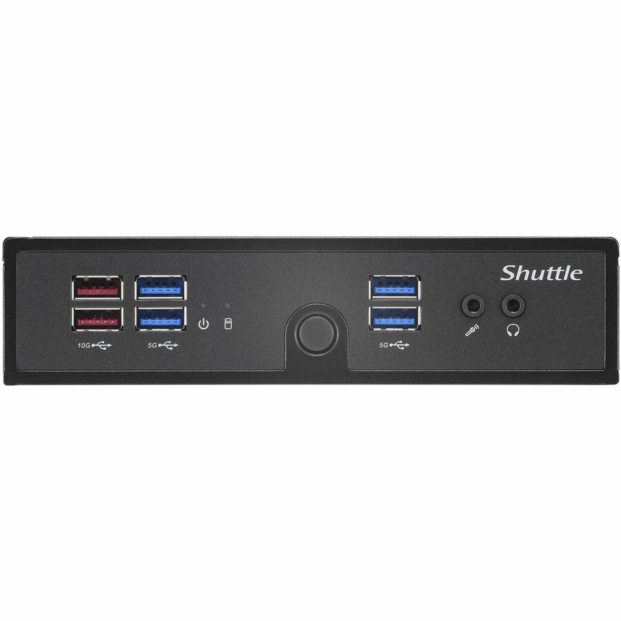 Shuttle XPC slim DS50U3 Barebone System - Slim PC - 1 x Processor Support - 1 Core i3 13th Gen i3-1315U 1.20 GHz Dual-core (2 Core)