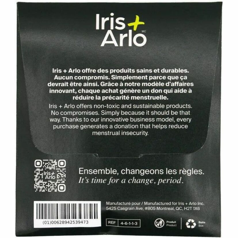 Iris + Arlo Individual Packets - 100% Organic Cotton Night Pads