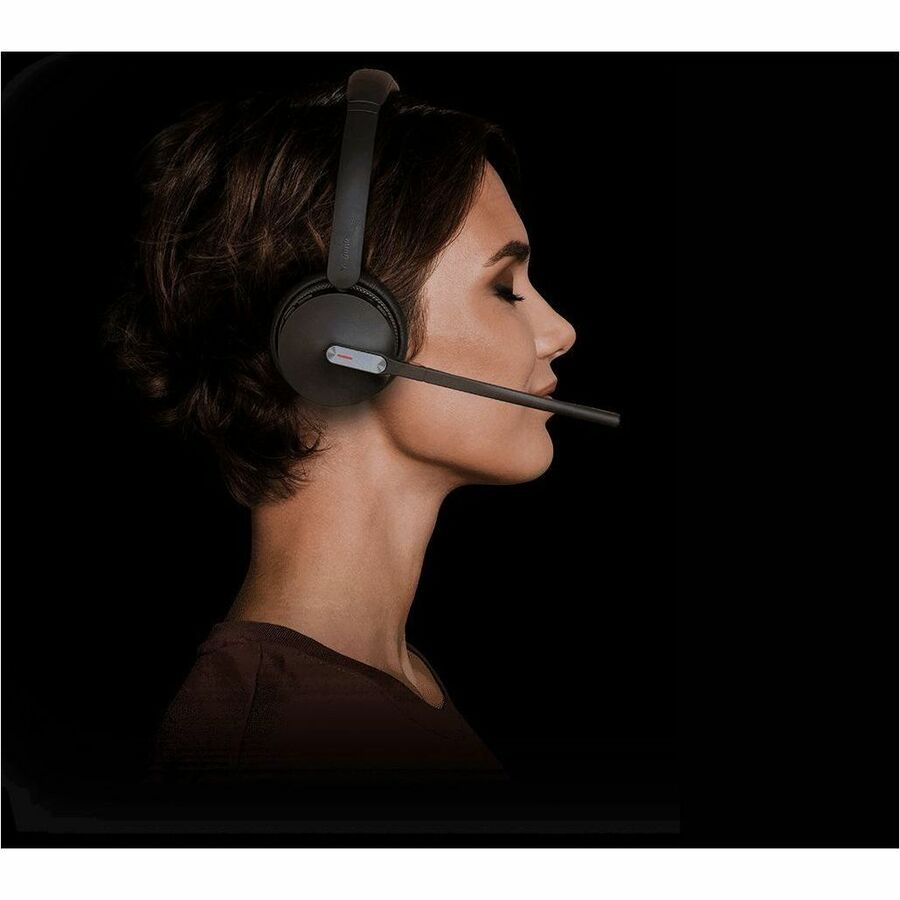 Yealink WH64 Hybrid Dual UC wireless dual-ear headset with boom microphone — alternate view 1