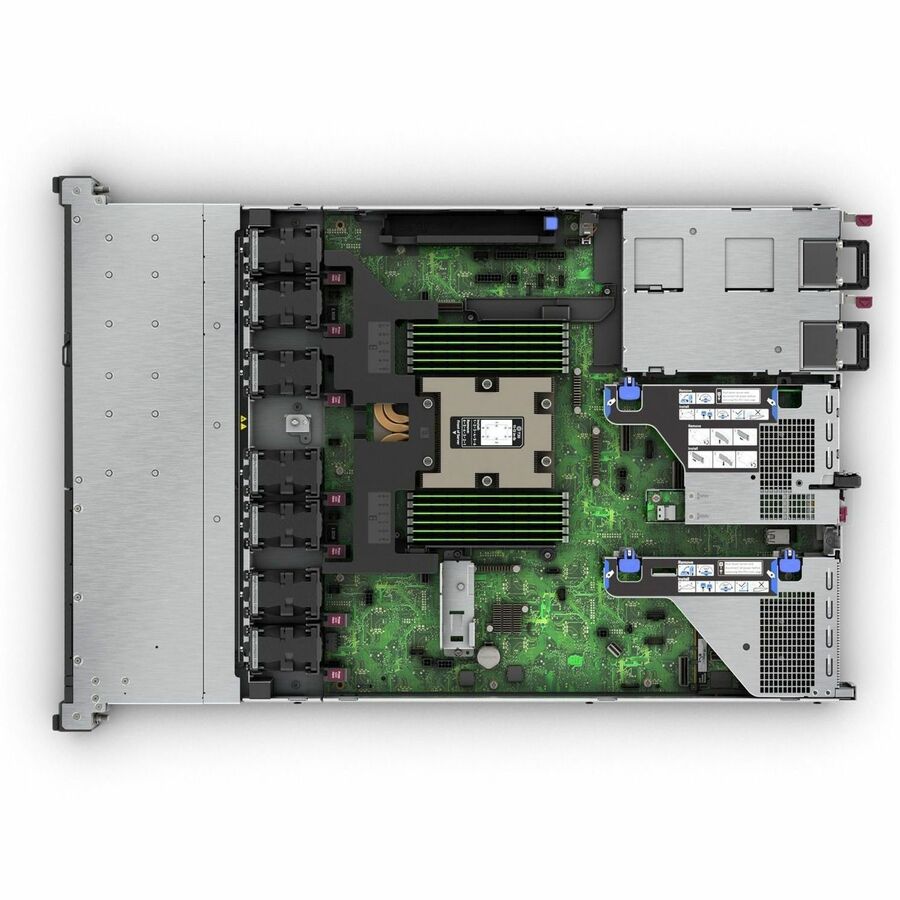 HPE SMART CHOICE ProLiant DL325 G11 1U Rack Server - 1 x AMD EPYC 9124 3 GHz - 64 GB RAM - 960 GB SSD - (2 x 480GB) SSD Configuration - 12Gb/s SAS Controller