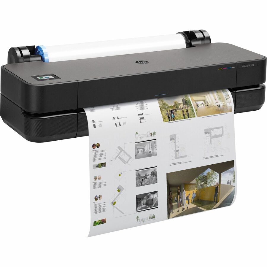 HP Designjet T230 A1 Inkjet Large Format Printer - Includes Printer - 24" Print Width - Color
