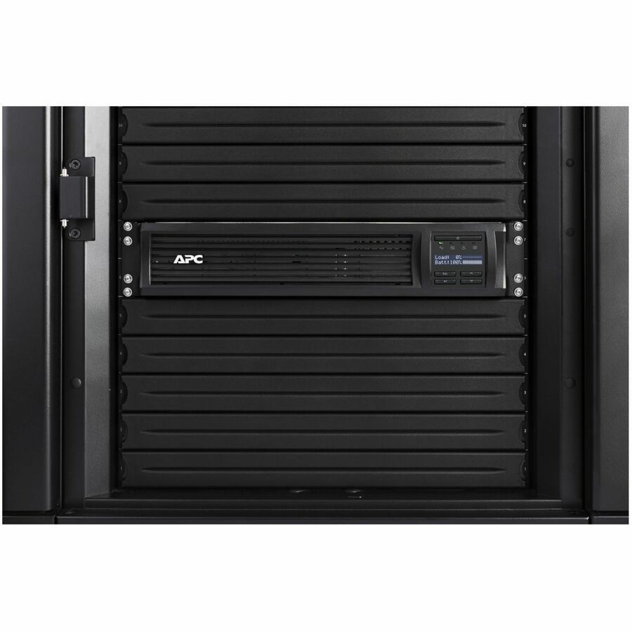 APC Smart-UPS, Line Interactive, 3kVA, Rackmount 2U, 120V, 6 NEMA 5-15R+2 NEMA 5-20R outlets, Network Card, AVR, LCD [TAA]