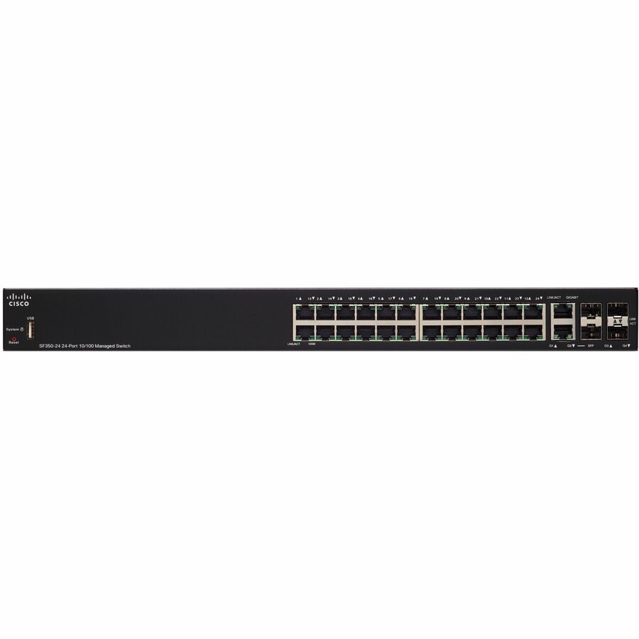 Cisco SF350-24 24-Port 10 100 Managed Switch