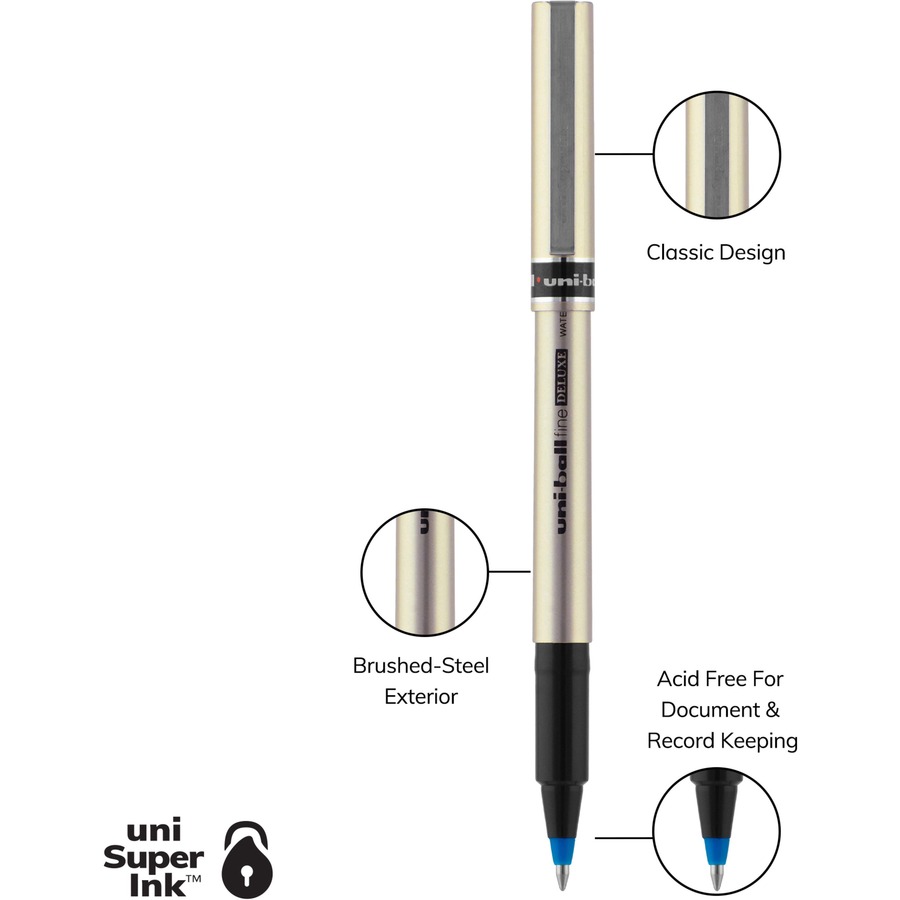 Stylo à bille roulante Uni-Ball&reg; Deluxe - uniball&trade;