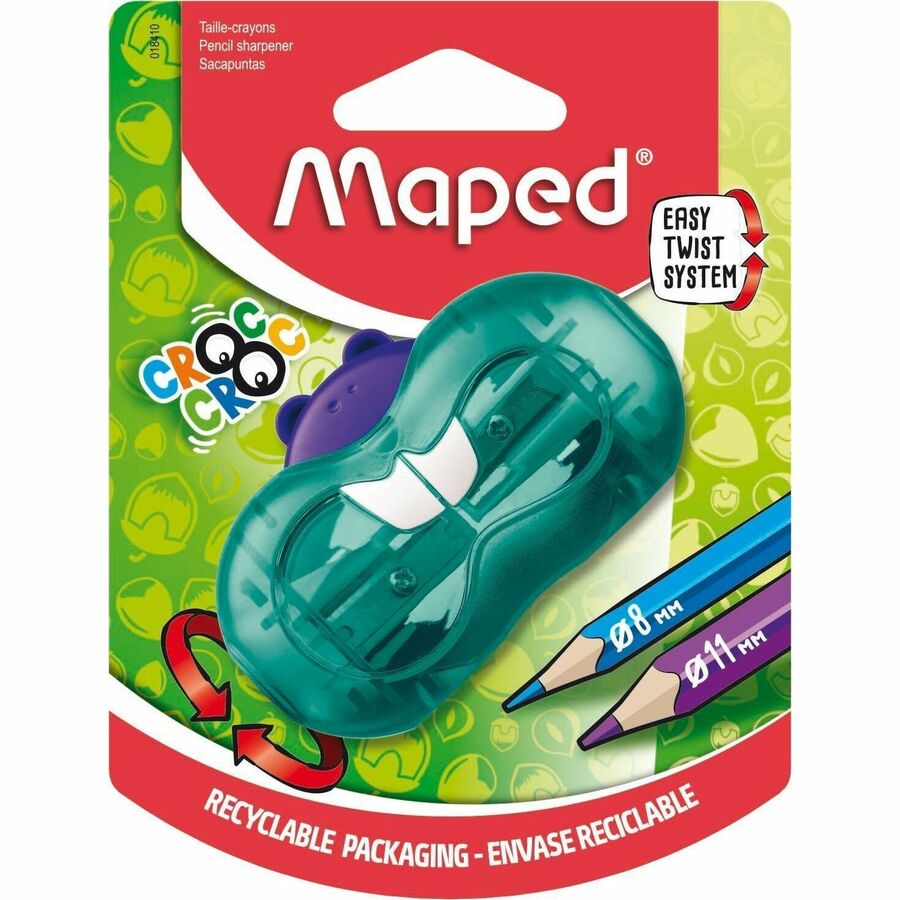 Maped Croc Croc Twist Manual Pencil Sharpener