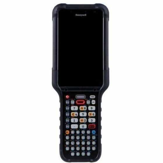 Honeywell CK67 rugged handheld with 51-key keypad, 5G, Wi‑Fi 6E, and FlexRange scanning — alternate view 1