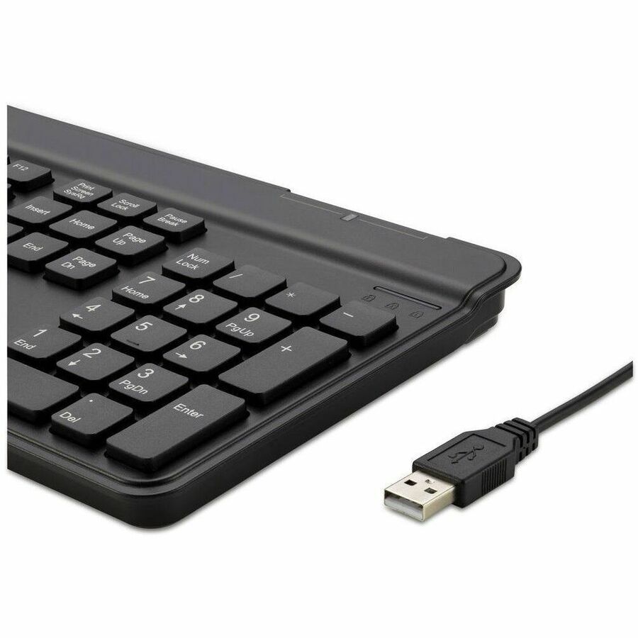Kensington KB201C Simple Solutions Wired Keyboard with Smart Card