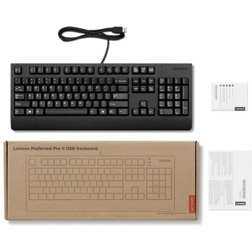 Lenovo Preferred Pro II USB Keyboard-US Euro