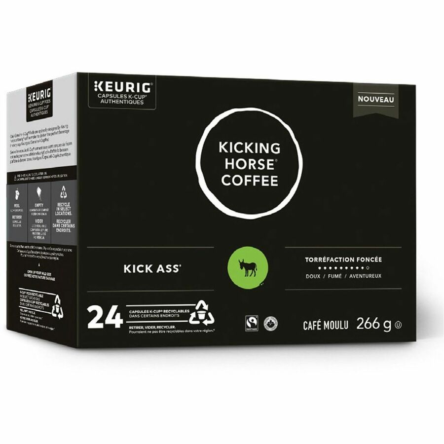 Kicking Horse K-Cup, Pod Coffee Kick Ass Dark Roast