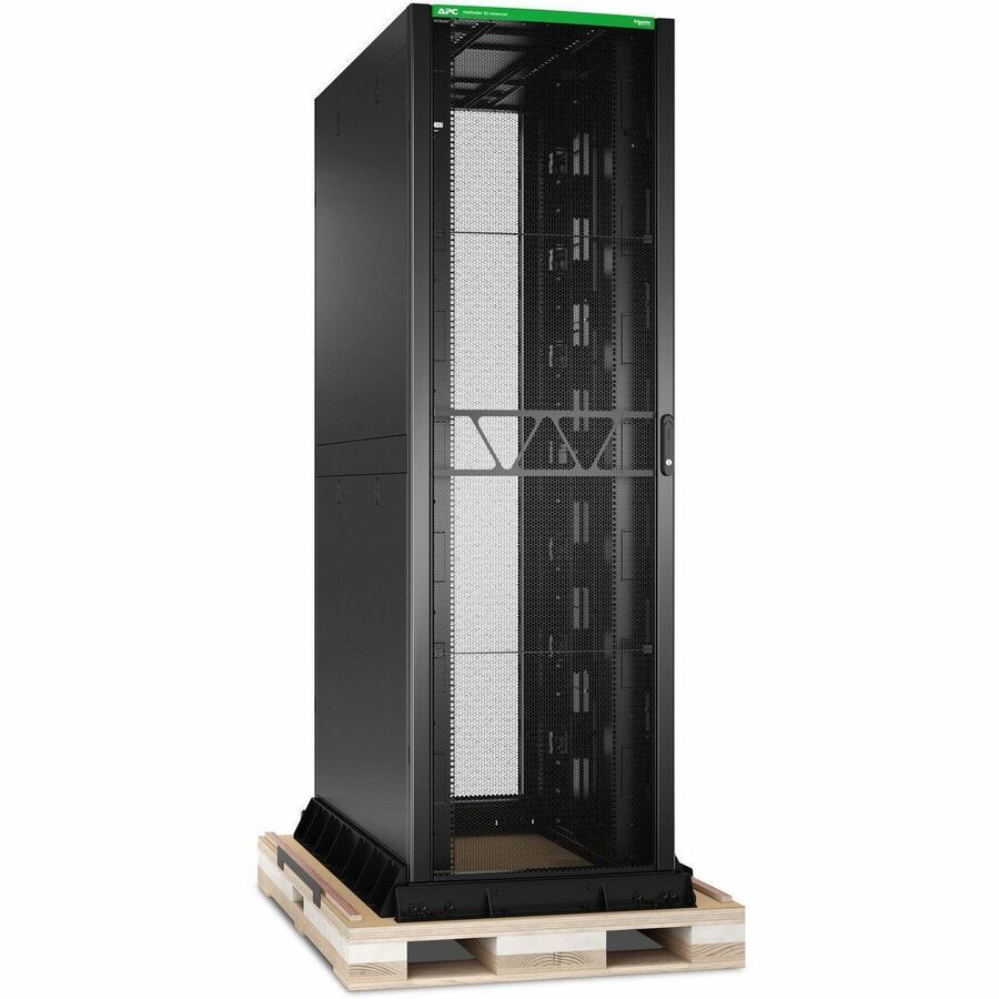 APC NetShelter SX Advanced Rack, High Strength, 52U, 2436H x 750W x 1470D mm, with Shock Package, Black [TAA]