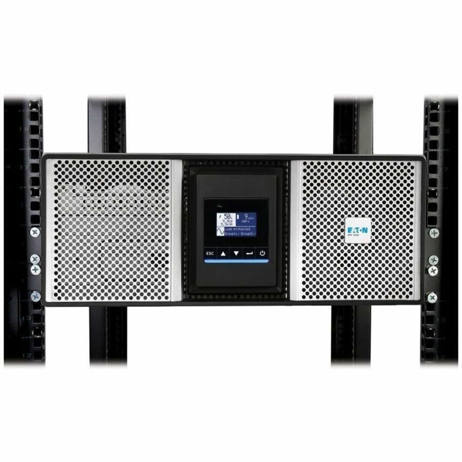 Eaton 9PX G2 11000VA 11000W 208V Online Double-Conversion UPS - Hardwired Input, 4 L6-30R/Hardwired Output, Cybersecure Network Card, Extended Run, 4U Rack/Tower