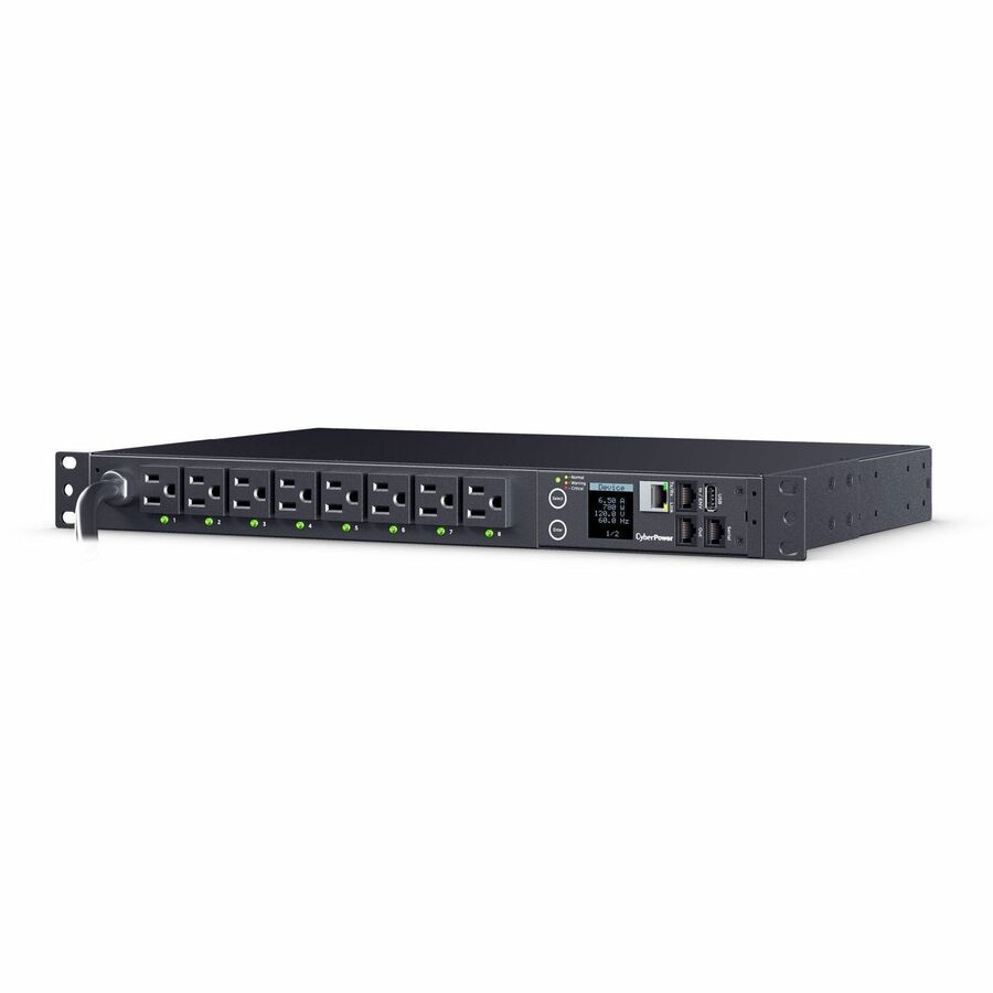 CyberPower PDU41021 Single Phase 100 - 120 VAC 15A Switched PDU