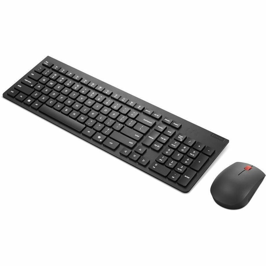 Lenovo Essential Wireless Combo Keyboard & Mouse Gen2 Black-English Canadian