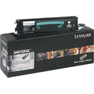 Lexmark Original Toner Cartridge - Laser - 6000 Pages - Black - 1 Each - Laser Toner Cartridges - LEX34015HA