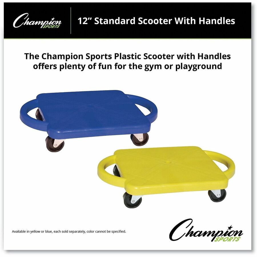 Champion Sports Scooter Set w/Swivel Casters