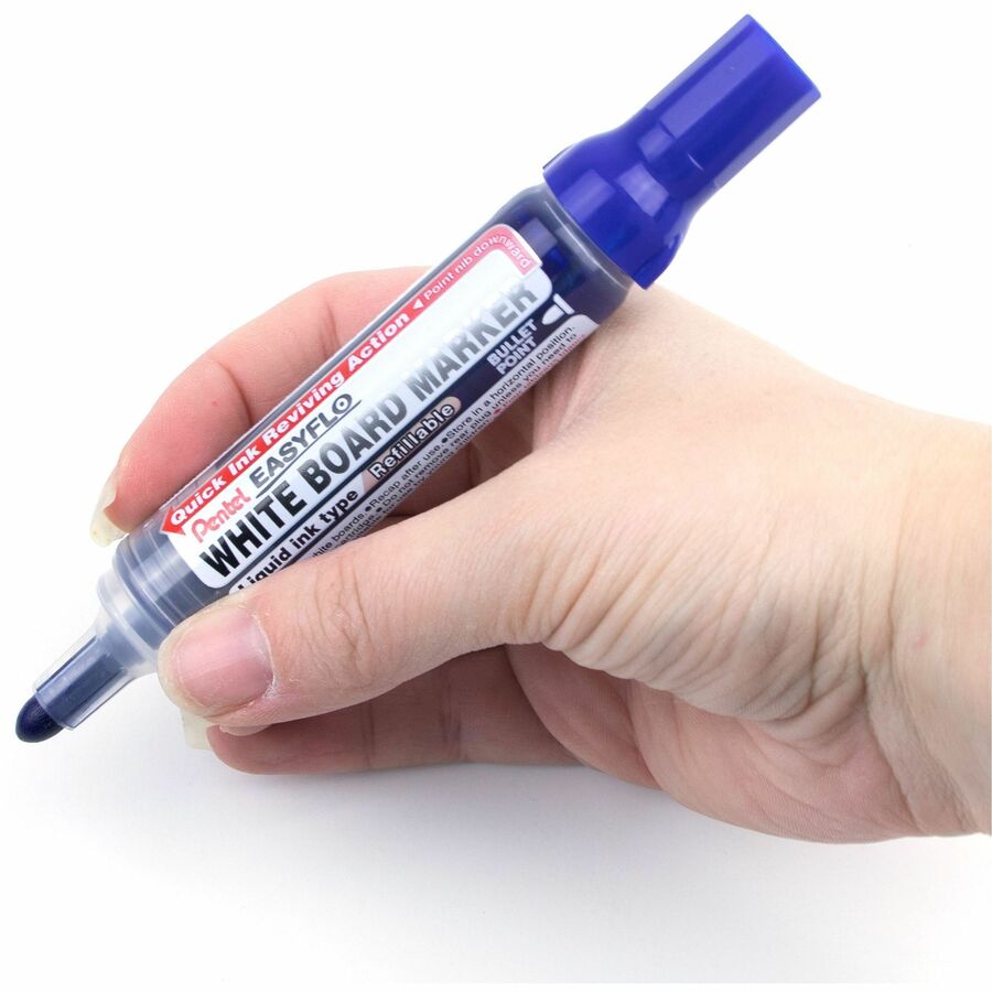 Pentel - Marqueur effa&ccedil;able &#224; sec Easyflo