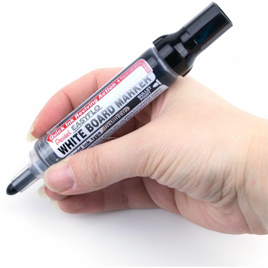 Pentel - Marqueur effa&ccedil;able &#224; sec Easyflo