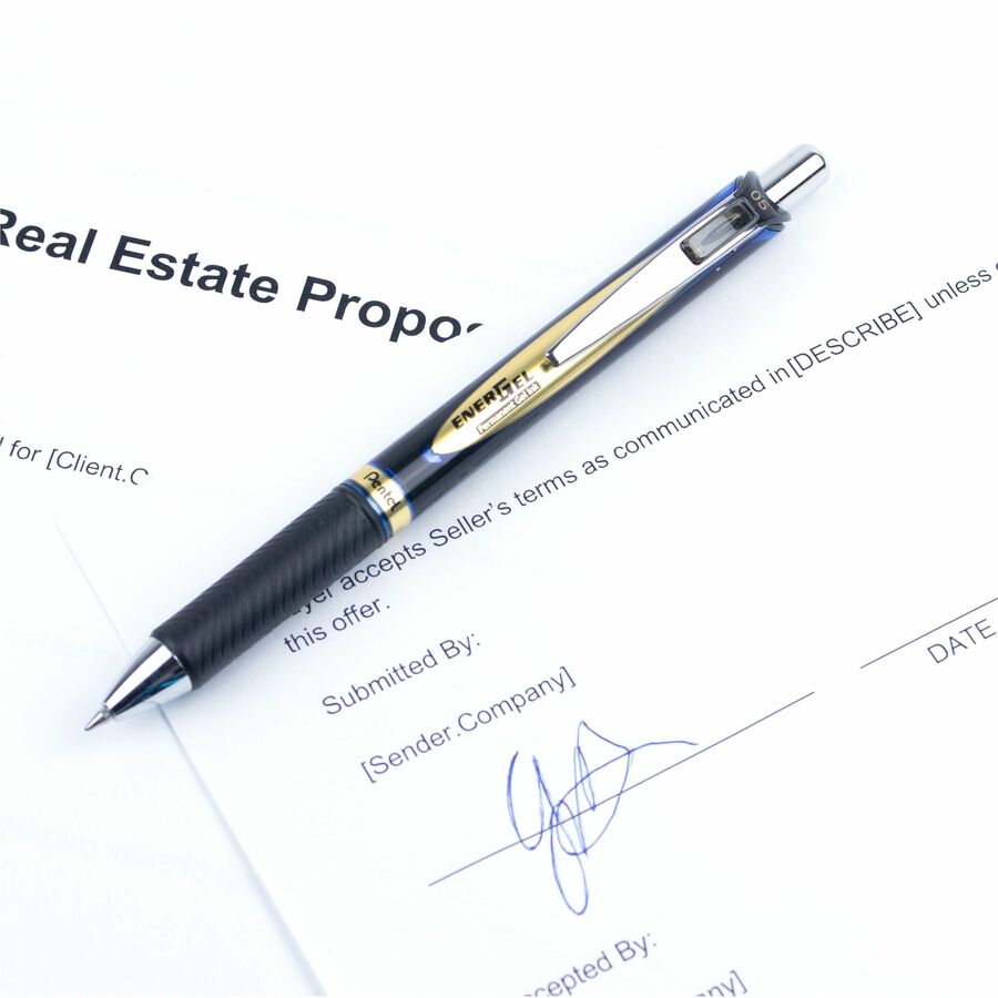 Pentel - Stylo &#224; bille roulante BLP75-C