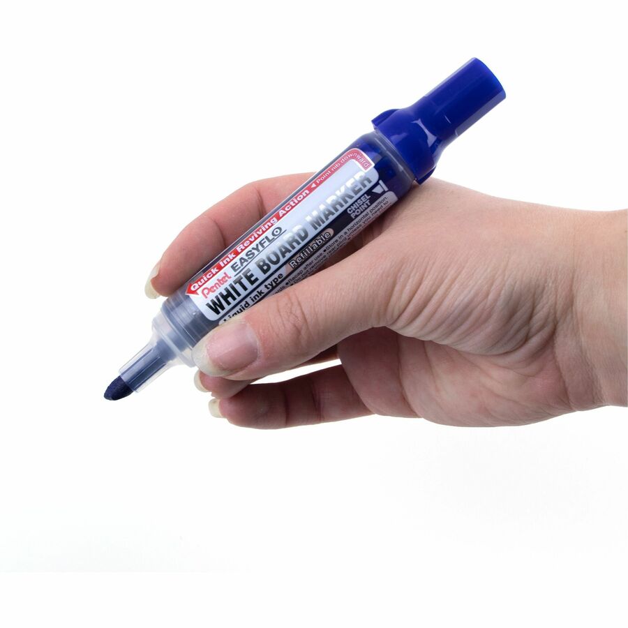 Pentel - Marqueur effa&ccedil;able &#224; sec Easyflo