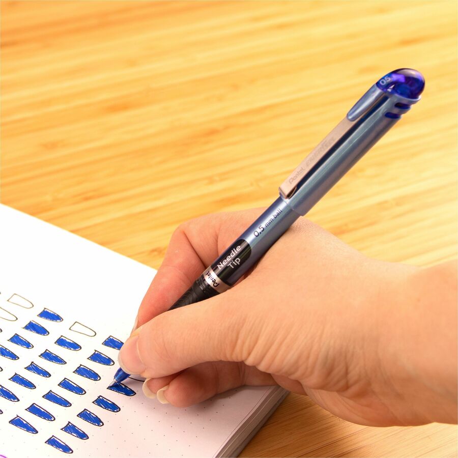 Stylo à Bille Rétractable En Forme De Bonhomme En Pain D'épice - Encre Bleue 0,5 Mm - Cadeau Bureau Ou école