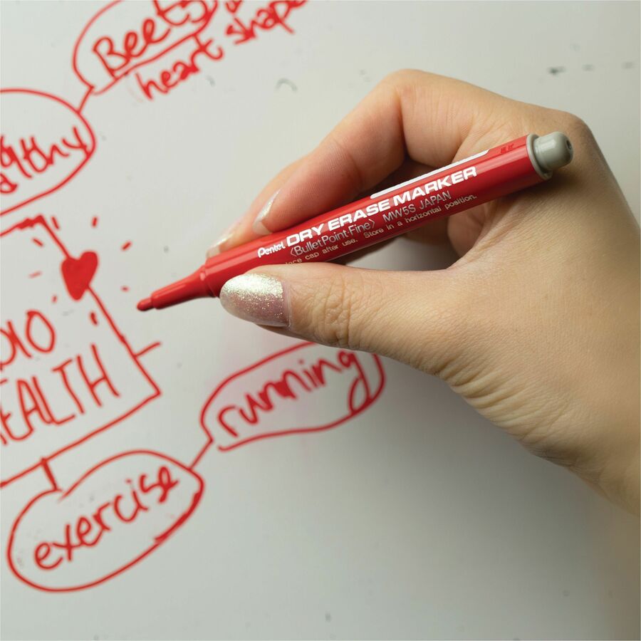 Pentel - Marqueur effa&ccedil;able &#224; sec