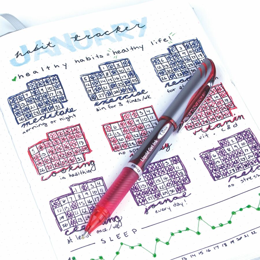 Pentel - Stylo &#224; bille roulante