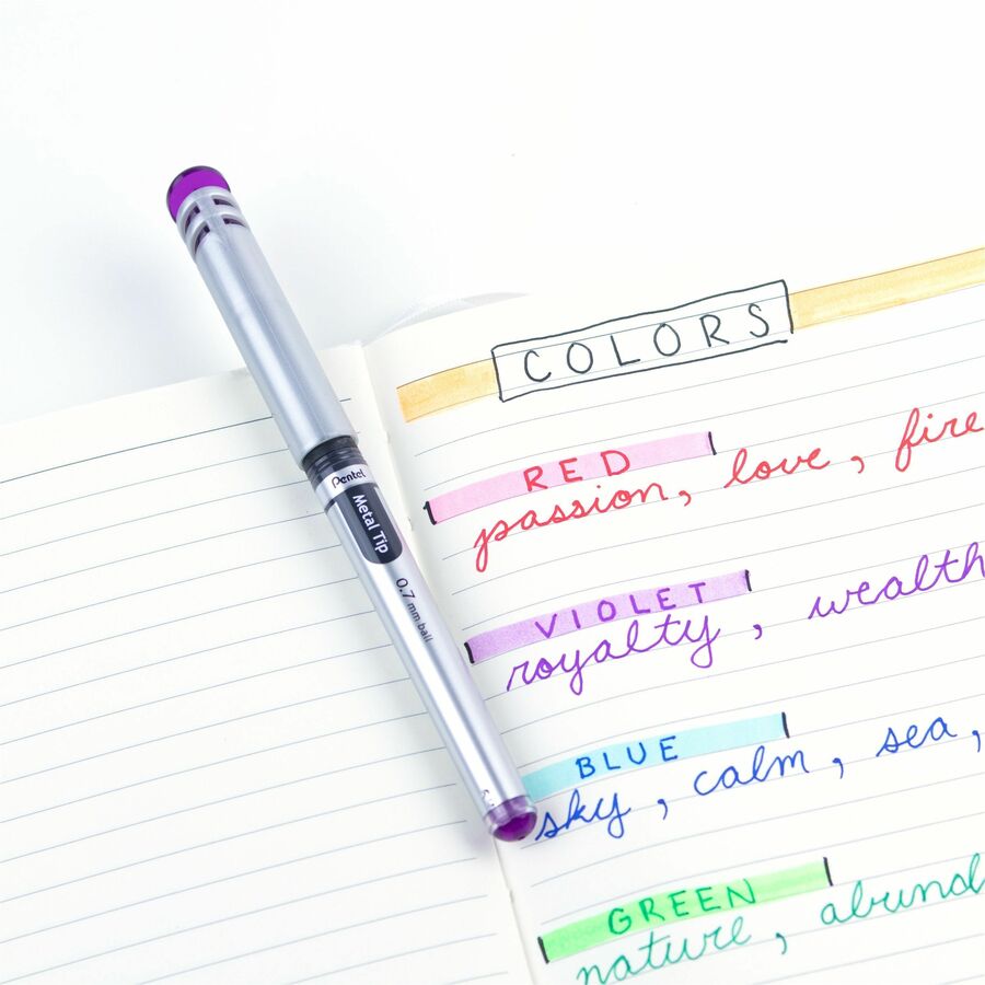 Pentel - Stylo à bille roulante BL17-V