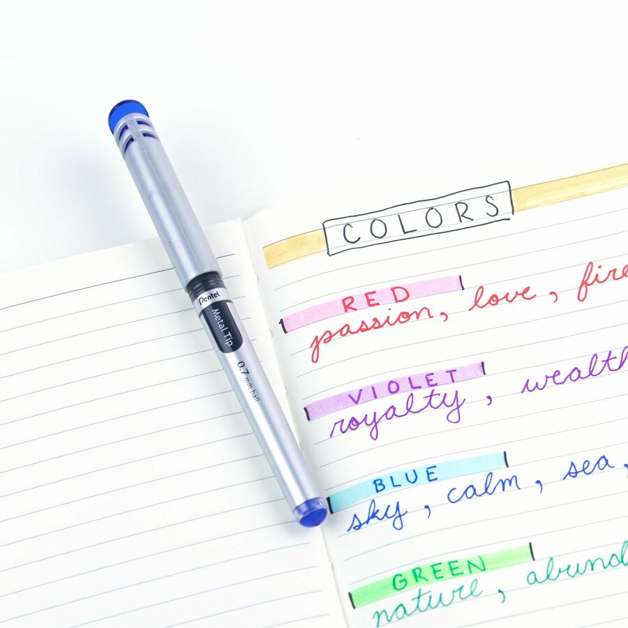 Pentel - Stylo &#224; bille roulante BL17-C