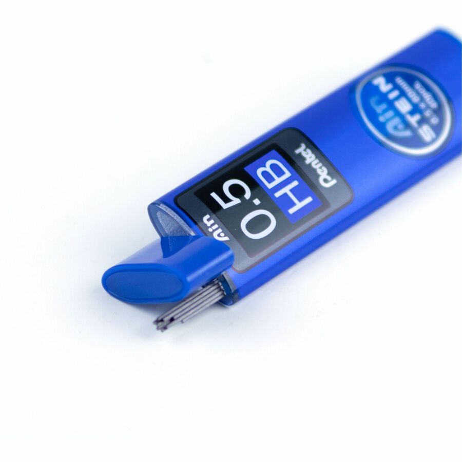 Pentel Ain Stein Lead Refill for Mechanical Pencils, HB Grade, Standard Lead for Everyday Use, 40 Leads per Tube, 0.5mm Fine Point