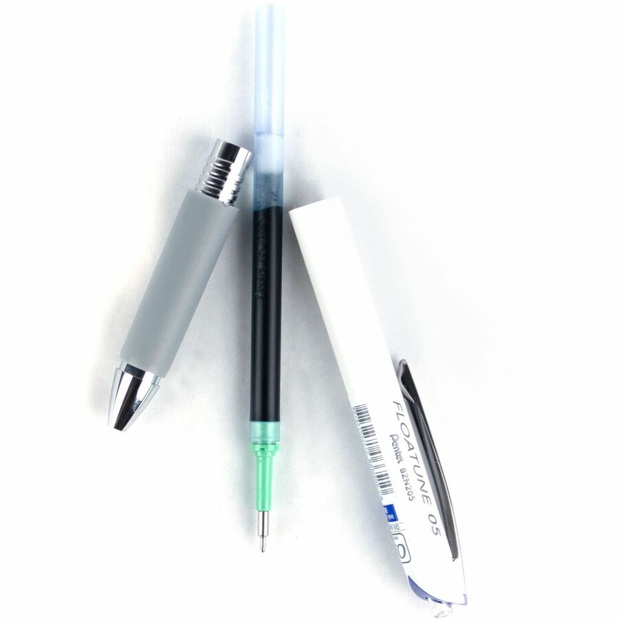 Pentel Refills for Pentel Floatune, Advanced Rollerball Retractable Pen, 0.5mm Tip, Blue Ink