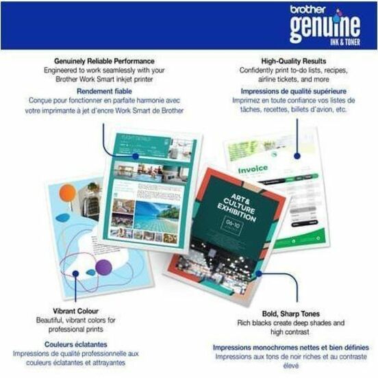 Brother Original High (XL) Yield Inkjet Ink Cartridge - Magenta Pack