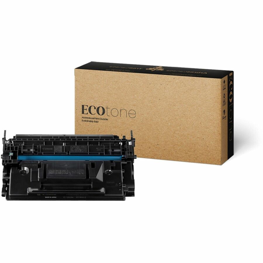 Ecotone Remanufactured Toner Cartridge - Alternative for Canon 057H (3010C001) - Black - 1 Each