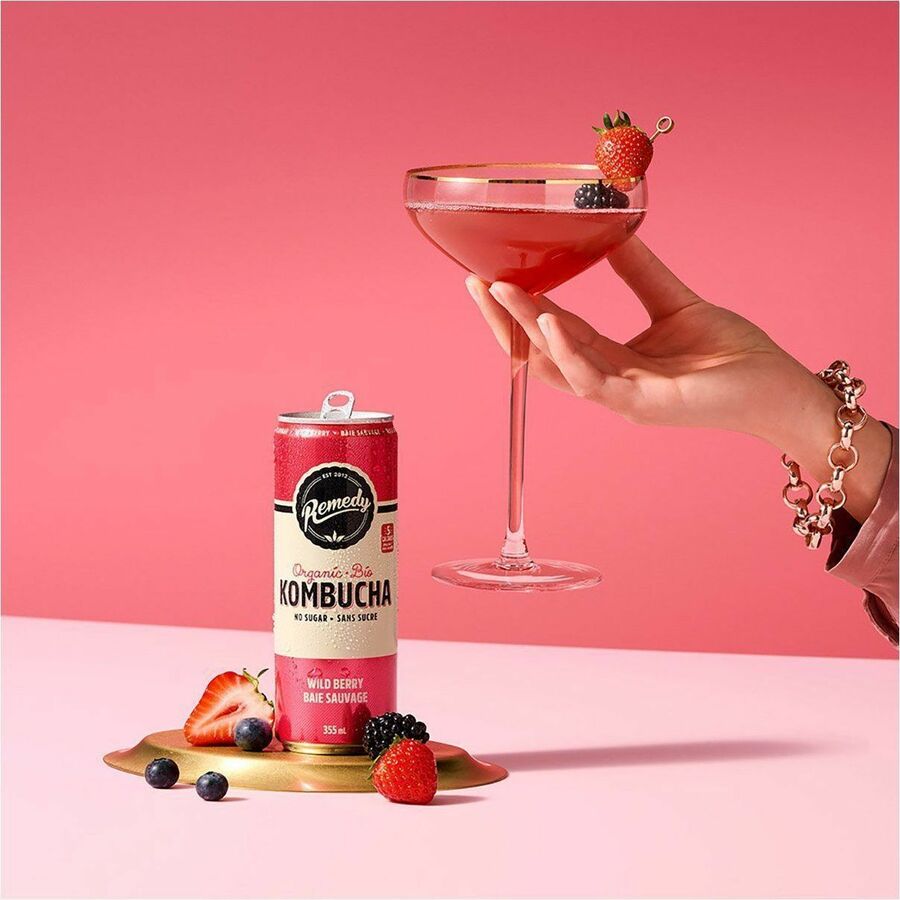 Remedy Kombucha Wild Berry