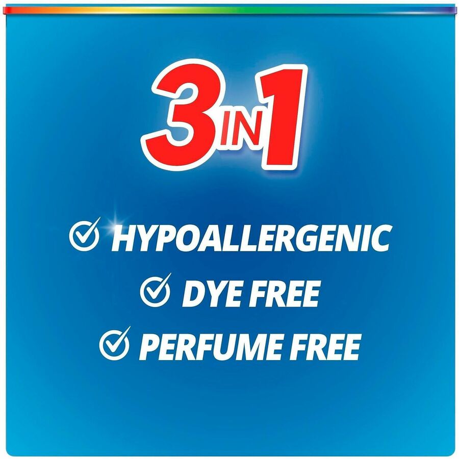 Purex Free & Clear Laundry Detergent - For Laundry - Concentrate - Liquid - 150 fl oz (4.7 quart) - 115 Loads - Recommended For: Dirt Remover, Stain Remover - Dye-free, Hypoallergenic, Non-irritating - Clear - 4 / Carton