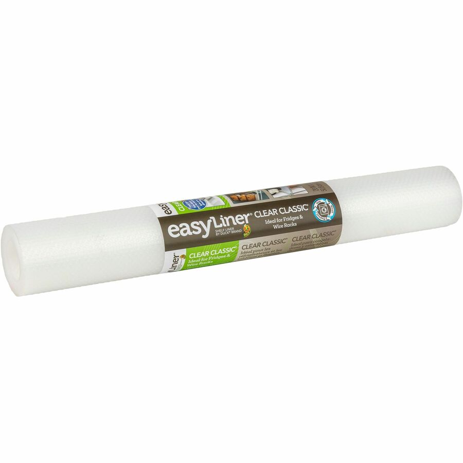 Duck EasyLiner Brand Shelf Liner - Clear, 20 in. x 12 ft.