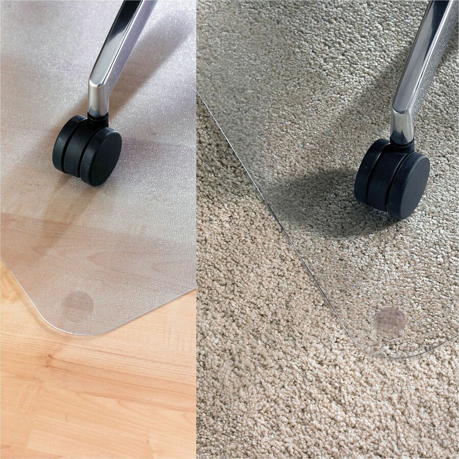 Floortex® Cleartex Unomat Chair Mat - Hard Floor, Commercial, Low Pile, Chair, Carpet - Clear - 1 Each