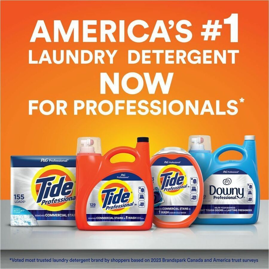 Tide Liquid Laundry Detergent - For Multipurpose - Ready-To-Use - Liquid - 105 fl oz (3.3 quart) - 80 Loads - Recommended For: Stain Remover - PVC Free, Phthalate-free, Triclosan-free, Benzene-free, BPA-free, PCBs-free, Alkylphenols-free, PAHs-free - Oran