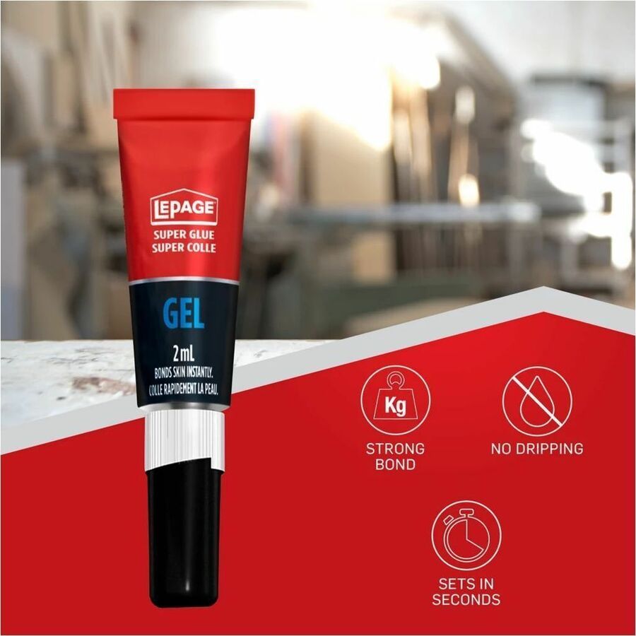 LePage Super Glue Gel Tubes