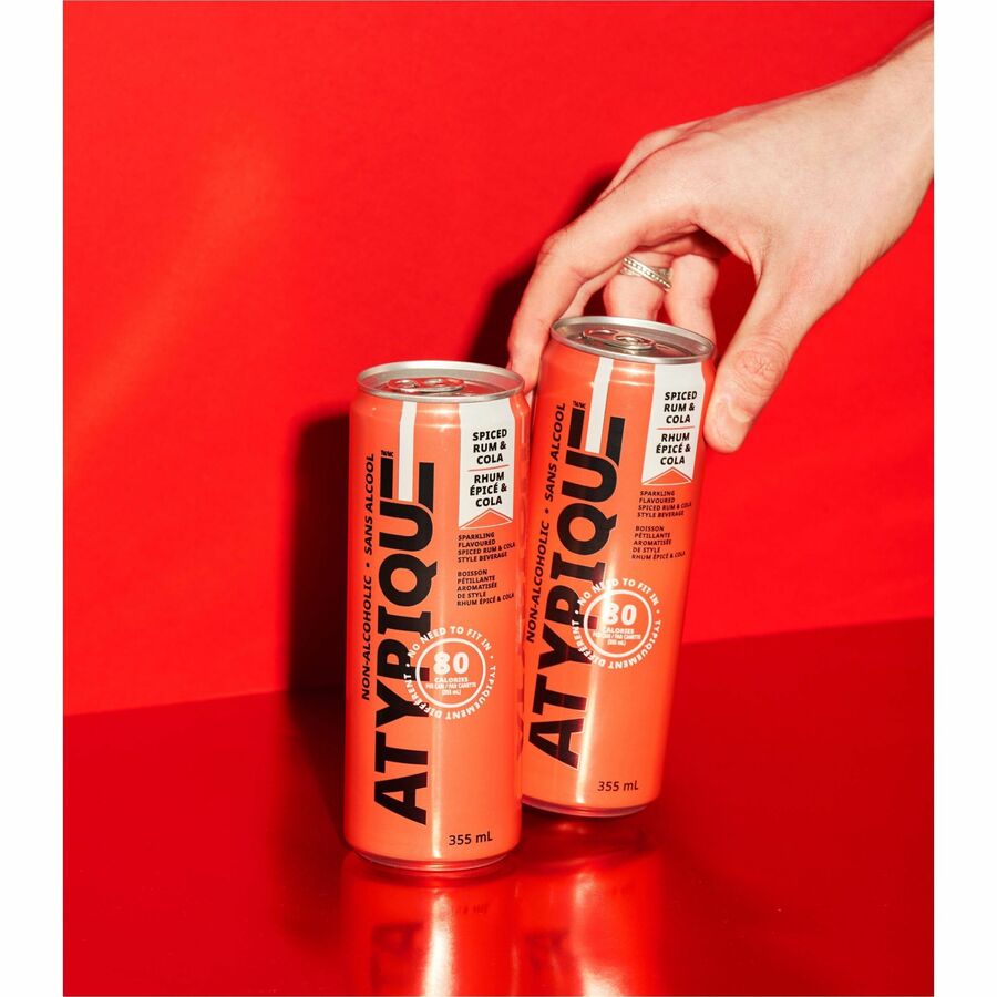 Boisson p&eacute;tillante rhum &eacute;pic&eacute; & cola