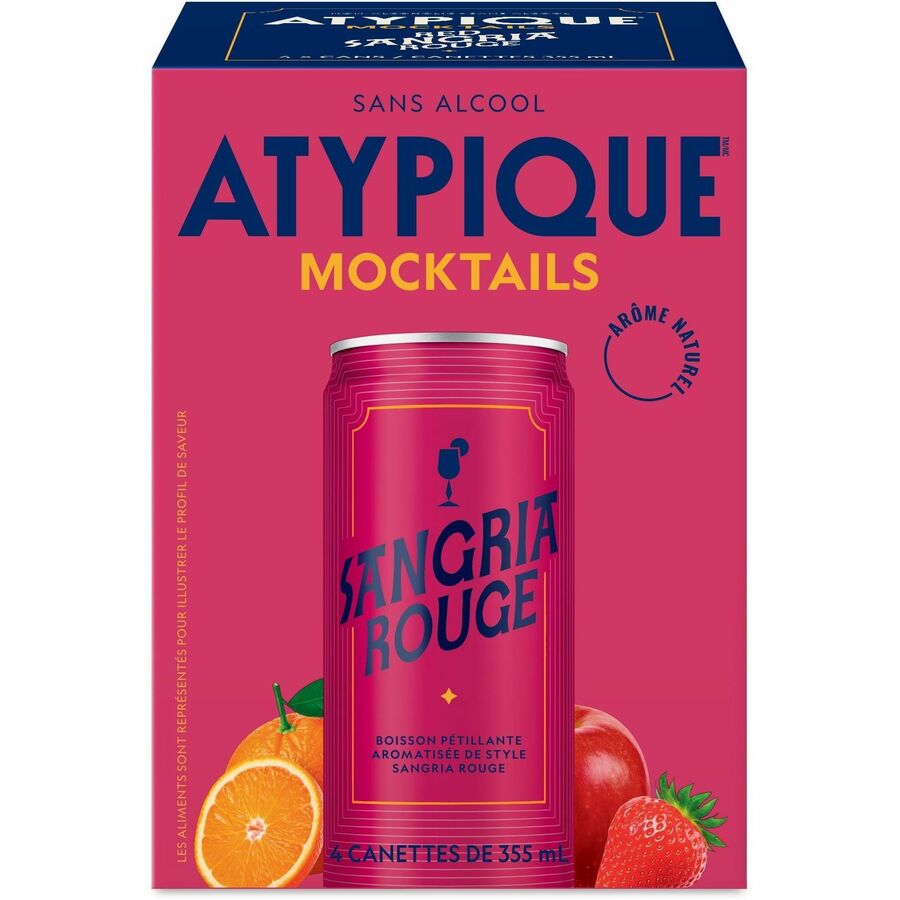 Boisson p&eacute;tillante sangria rouge