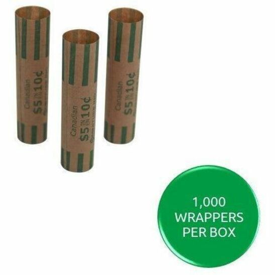 Northern Specialty Supplies Crimped-End Canadian Coin Wrappers
