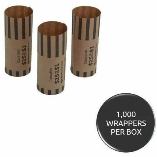 Northern Specialty Supplies Crimped-End Canadian Coin Wrappers
