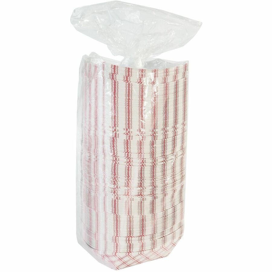 Genuine Joe Paper Food Tray - Food - Disposable - Multi - Paper Body - 1 Carton