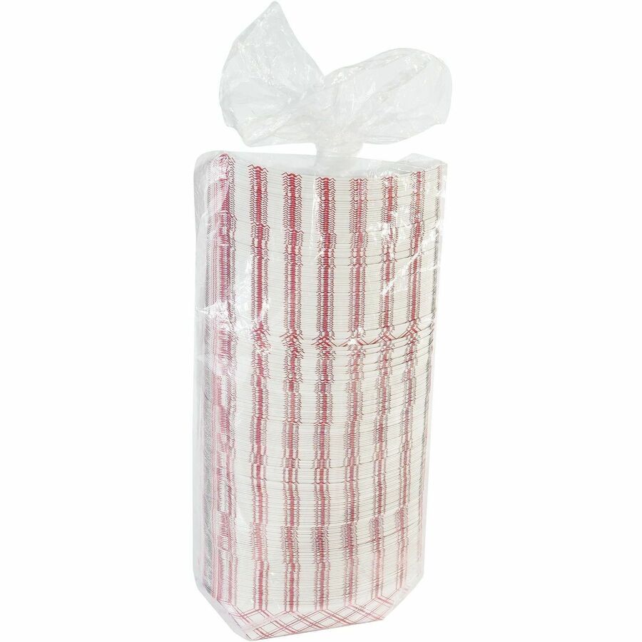 Genuine Joe Paper Food Tray - Food - Disposable - Multi - Paper Body - 1 Carton