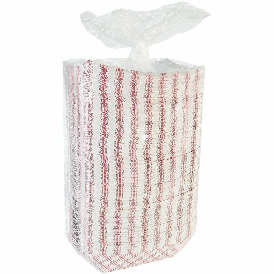 Genuine Joe Paper Food Tray - Food - Disposable - Multi - Paper Body - 1 Carton