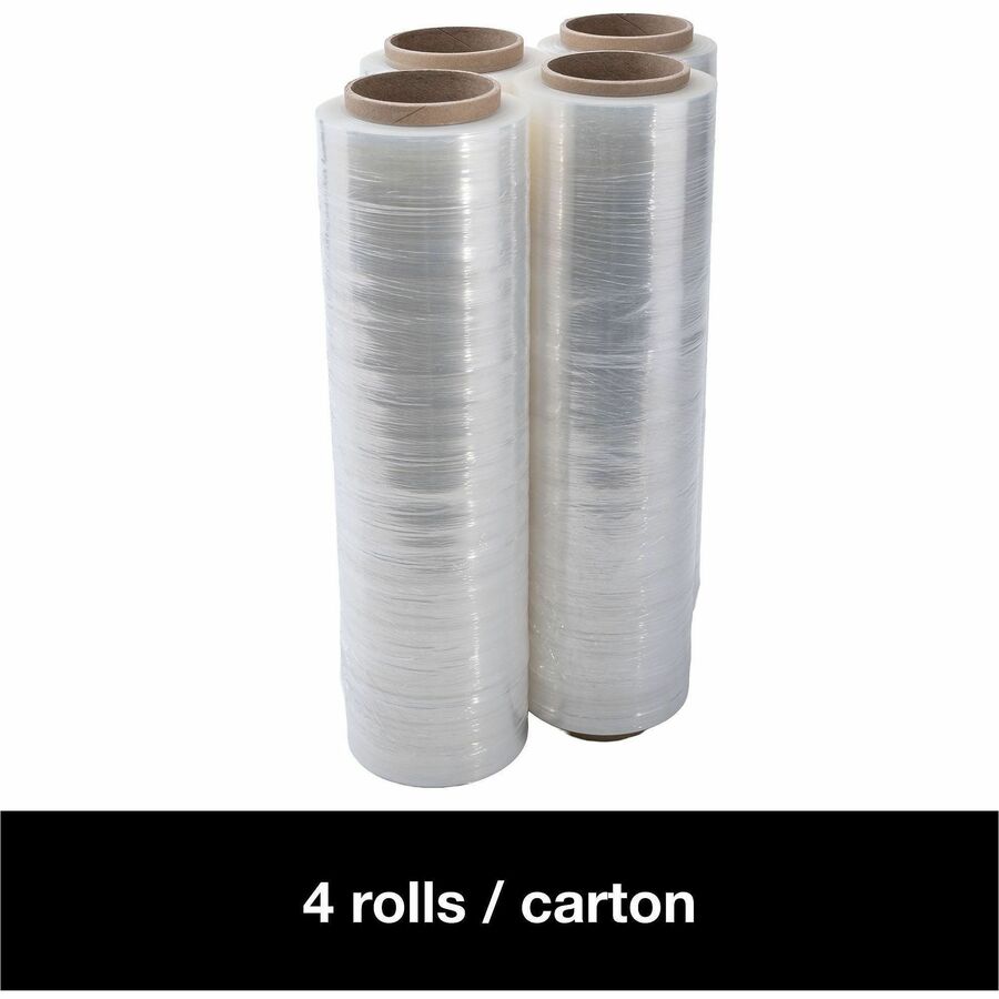 Lindenmeyr Cast Conventional Hand Film - 16" Width x 1476 ft Length - Puncture Resistant - Clear - 4 / Carton - Kennedy Office