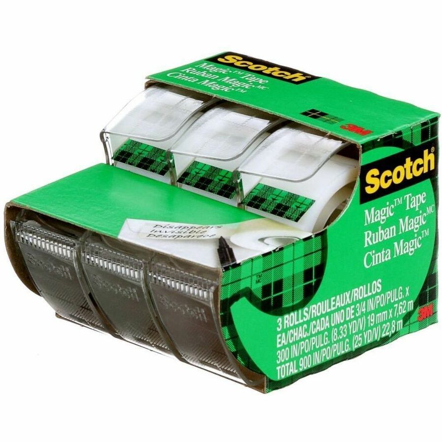 Scotch Magic - Ruban MagicMC Scotch, 3105-ESF, 19 mm x 7,62 m (3/4 x 300 po)