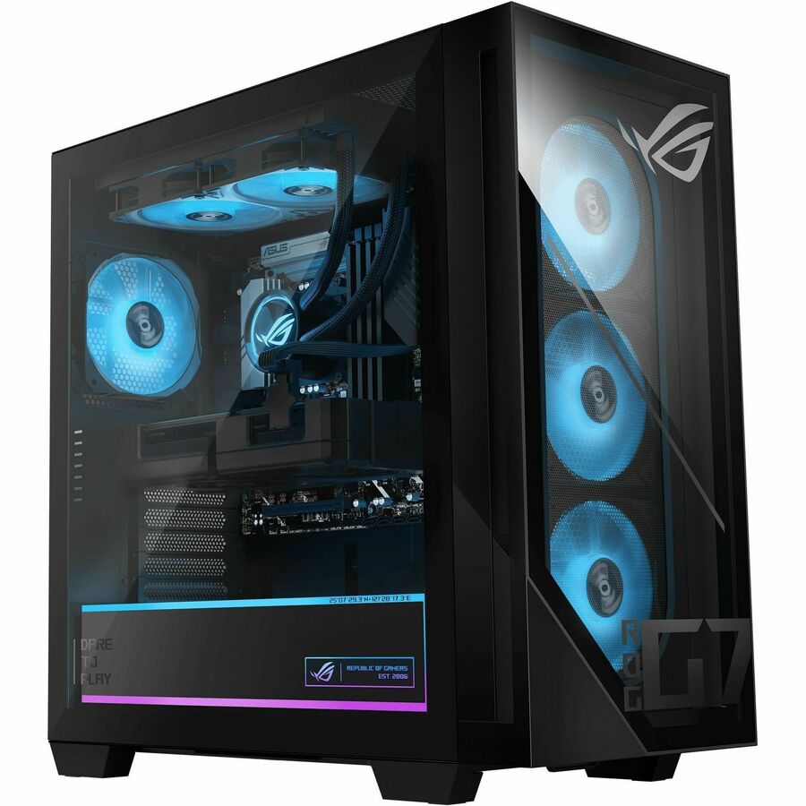 Asus ROG GM700 GM700TZ-PB564 Gaming Desktop Computer - AMD Ryzen 5 8400F - 16 GB - 1 TB PCI Express NVMe 4.0 SSD - Black — Alternate-Image1 image 12