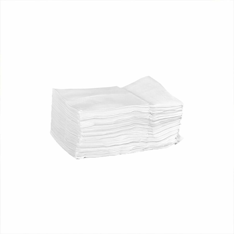 Genuine Joe Low-Fold Dispenser Napkins - Low-fold - White - 1 Carton - Kennedy Office